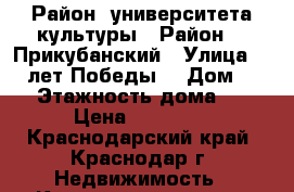  Район  университета культуры › Район ­  Прикубанский › Улица ­ 40 лет Победы  › Дом ­ 101 › Этажность дома ­ 11 › Цена ­ 14 000 - Краснодарский край, Краснодар г. Недвижимость » Квартиры аренда   